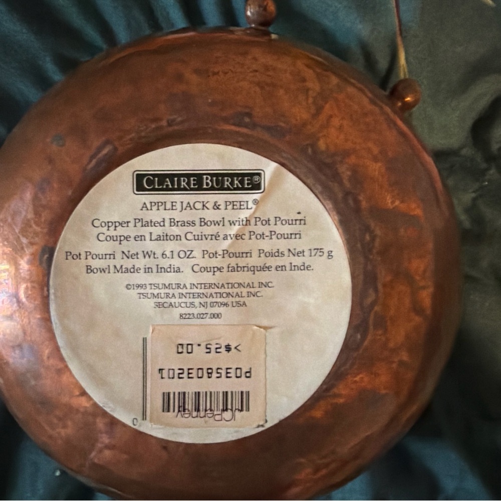 Bronze Brass Bowl Vintage - Picture 3 of 3
